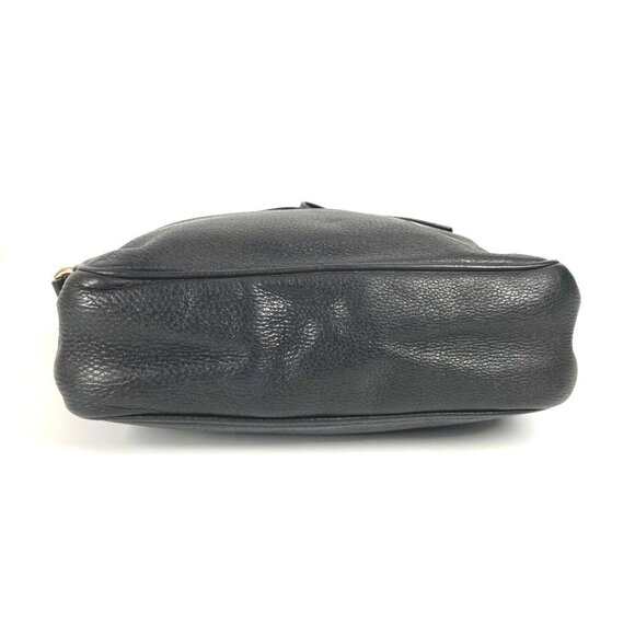 GUCCI Black Leather Shoulder Bag - Picture 5 of 16